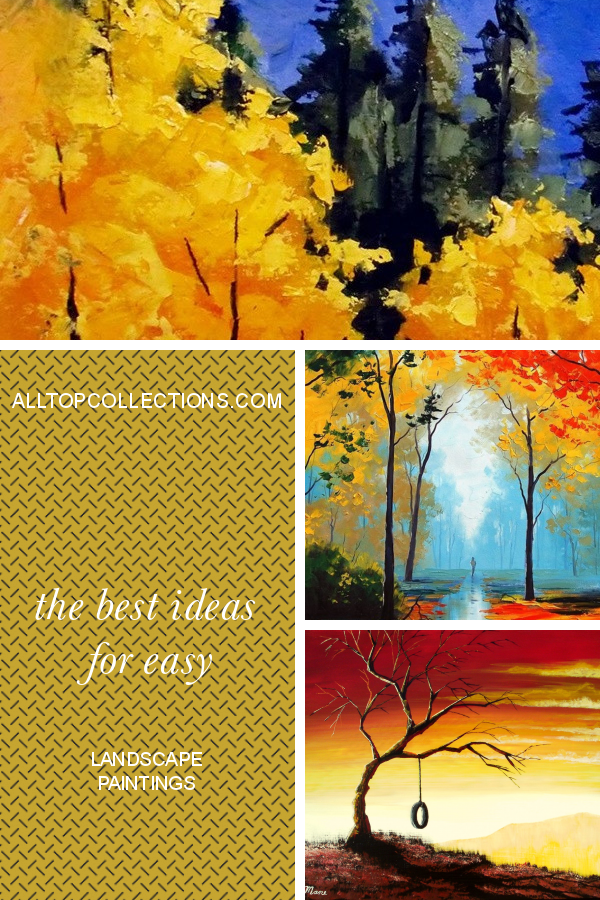 The Best Ideas for Easy Landscape Paintings - Best Collections Ever